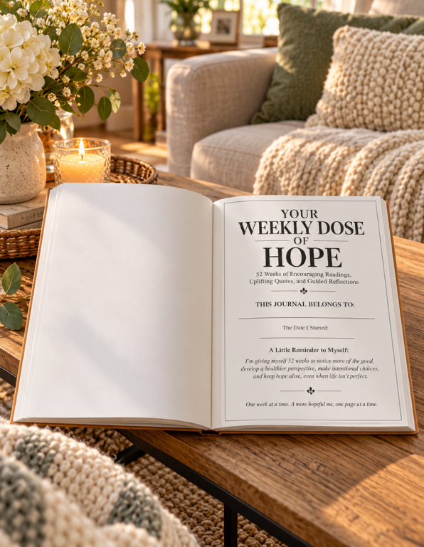 Your Weekly Dose of Hope Guided Journal