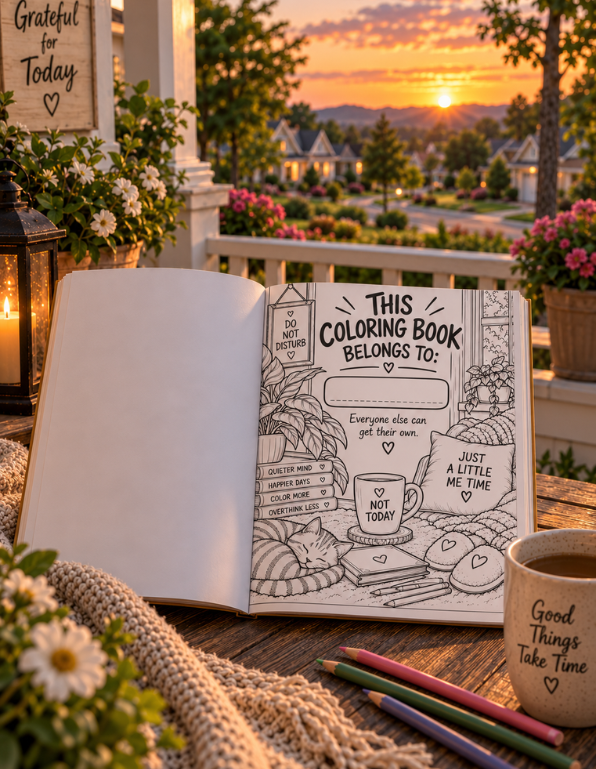 Not Today - A Coloring Book for People Who’ve Had Enough Today