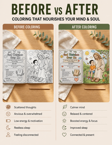 God's With Me Prayer Coloring Book for Kids