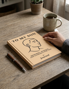 To My Son Guided Keepsake Journal