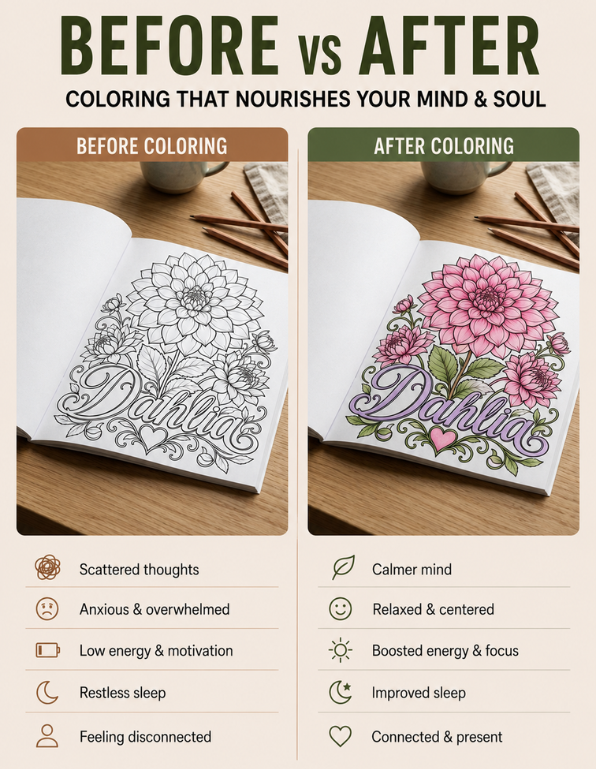 Flowers For You Coloring Book