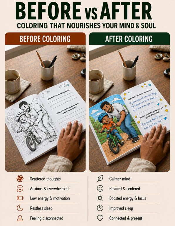 I Believe in Me Kids Coloring Book - Self-Worth Activity