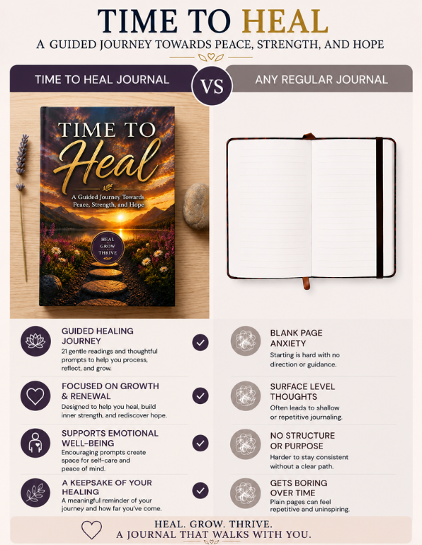 Time to Heal: A Guided Journal for Healing & Self-Reflection