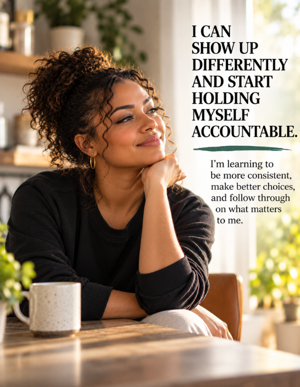 Holding Myself Accountable: A Journal for Getting Out of My Own Way