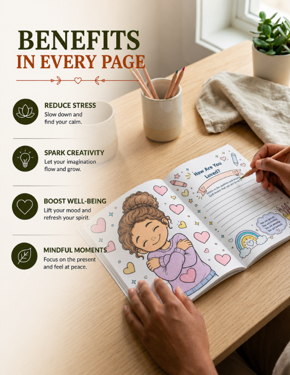 I Am Enough: An Empowering Coloring & Activity Book for Kids