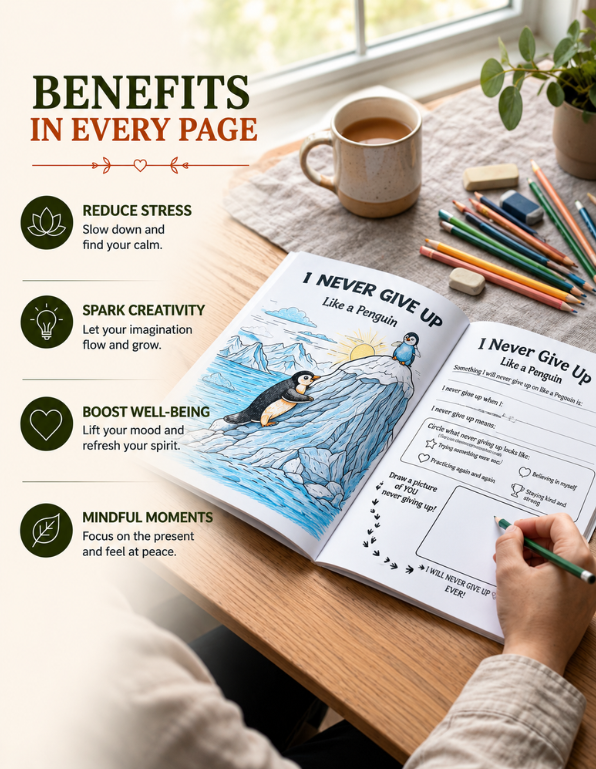 Animal Affirmations Coloring Book for Kids - Build Confidence
