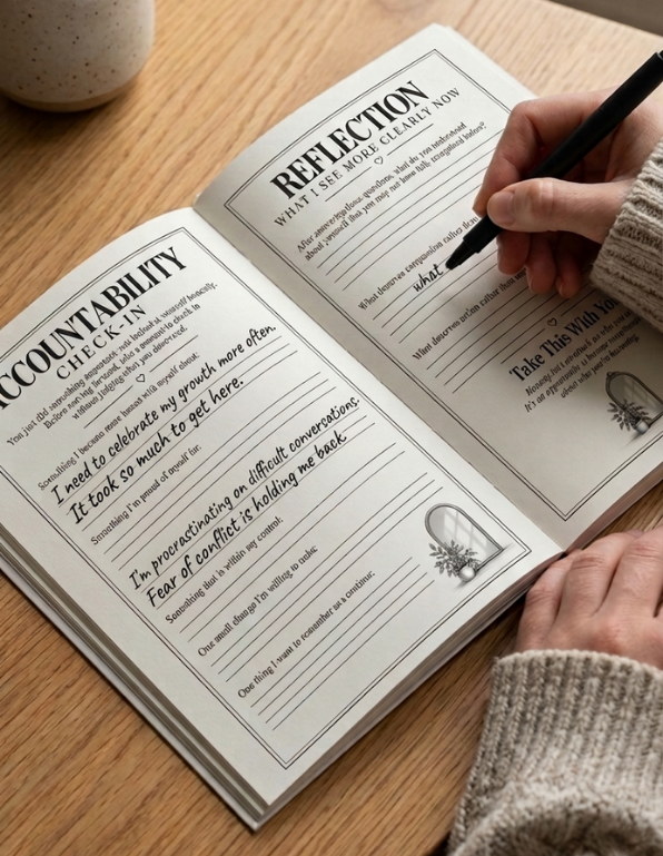 Holding Myself Accountable: A Journal for Getting Out of My Own Way