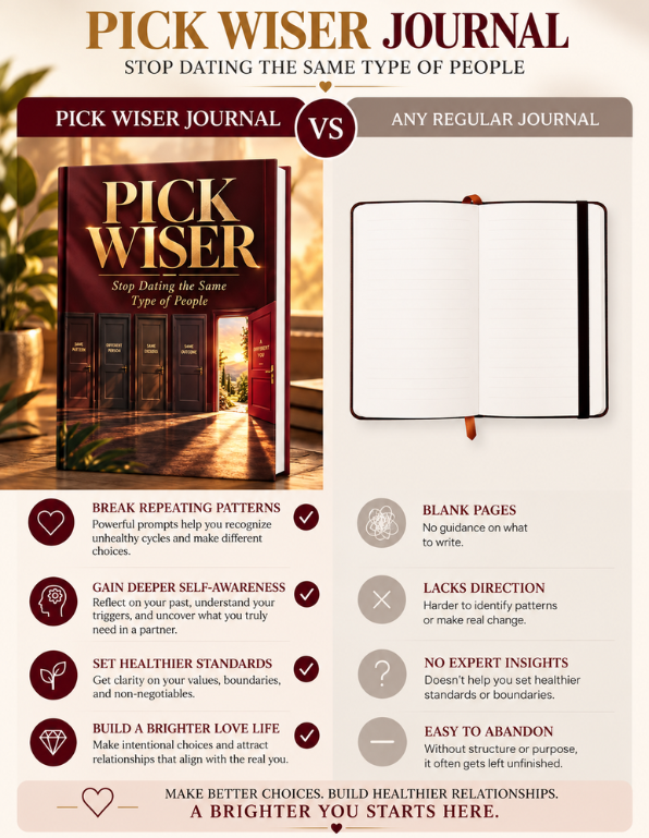 Pick Wiser Dating Journal