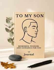 To My Son Guided Keepsake Journal