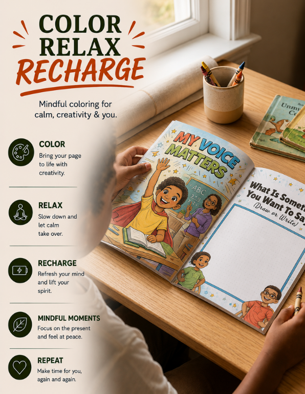 I Am Confident: An Empowering Coloring Book for Kids