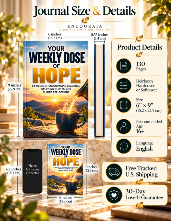 Your Weekly Dose of Hope Guided Journal