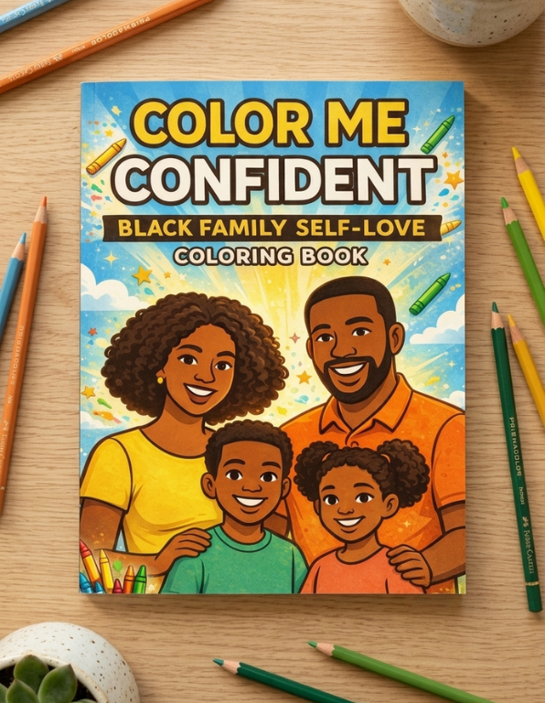 Self-Esteem Coloring Book for Kids & Teens - Affirmations