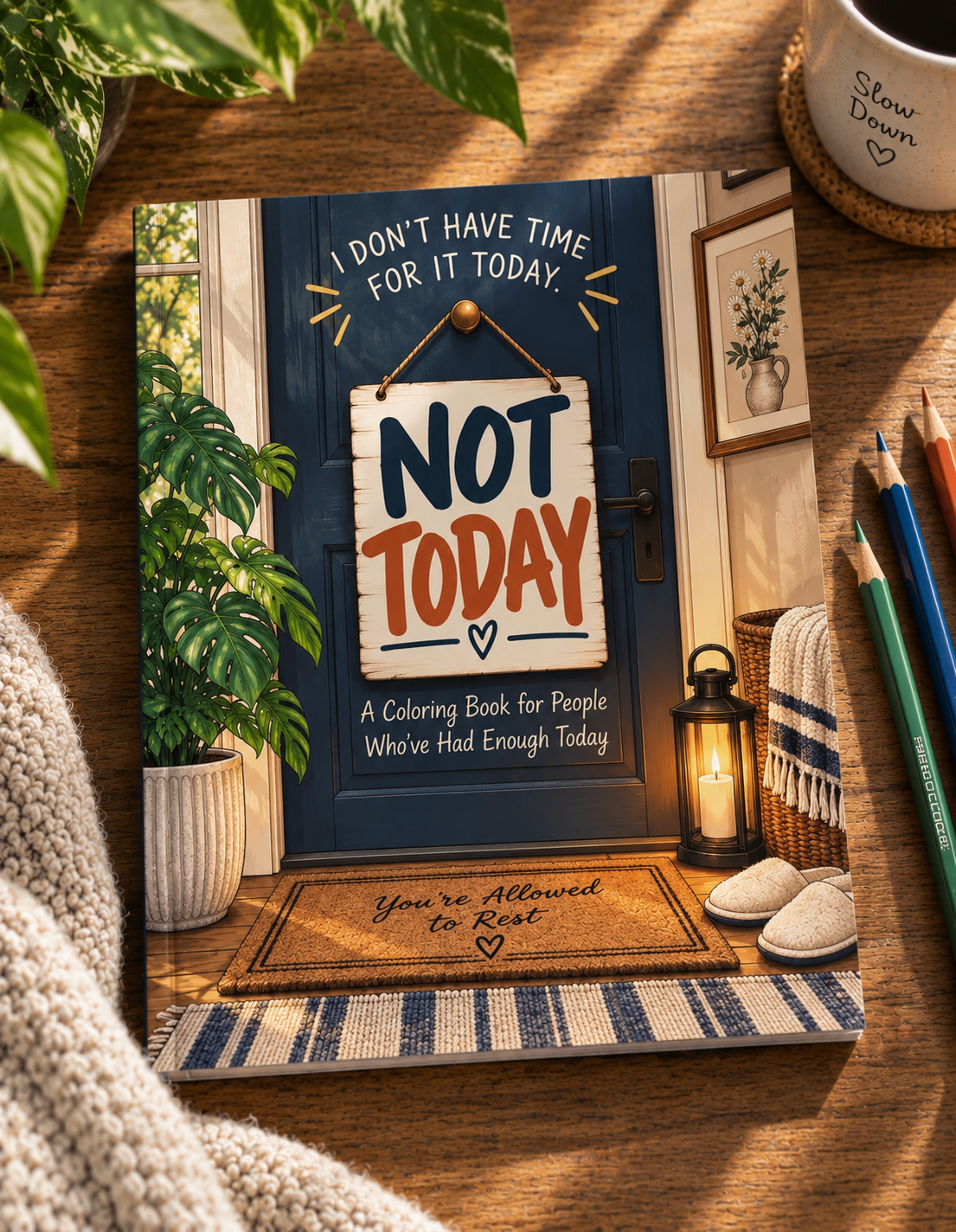 Not Today - A Coloring Book for People Who’ve Had Enough Today
