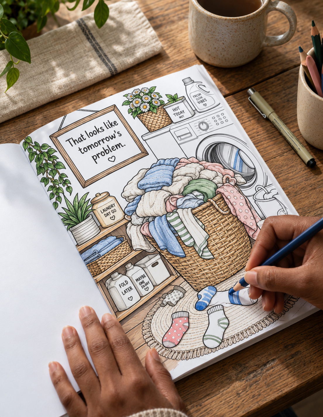 Not Today - A Coloring Book for People Who’ve Had Enough Today