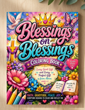 Blessings on Blessings – Faith-Filled Bible Coloring Book for Kids