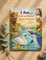 I Am Like an Animal: An Animal Affirmation Coloring Book for Kids
