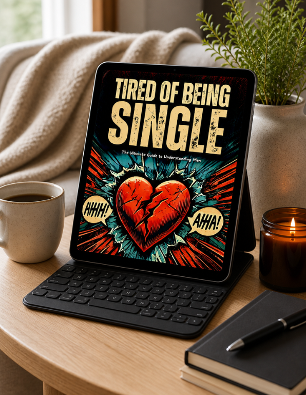 Tired of Being Single on a desk